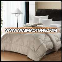 Plush five star hotel satin down comforter