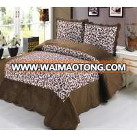 high quality print design velvet mandala bedspread