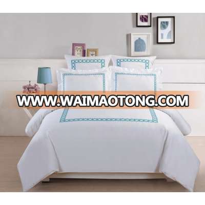 Hot sale hotel cotton duvet cover set